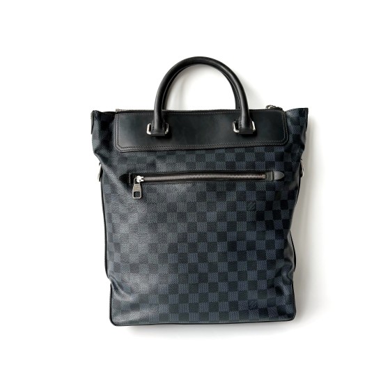 Louis Vuitton Anton Tote Bag in Damier Graphite Canvas